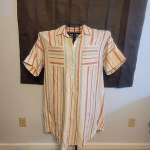 Madewell Popover Courier Dress XL